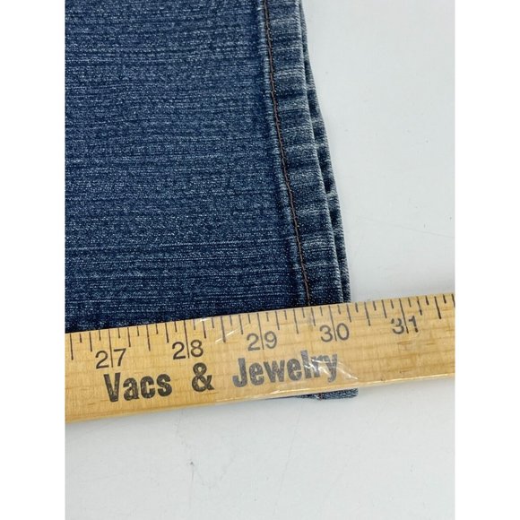 Nine West Women's Jeans Med Wash High Rise Denim Jeans Size 12 Short 30 Waist - Picture 10 of 12